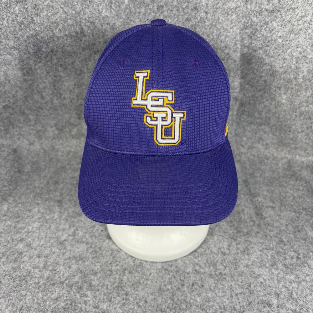 Top Of The World LSU Tigers Hat One Size Purple Textured Memory Fit Cap